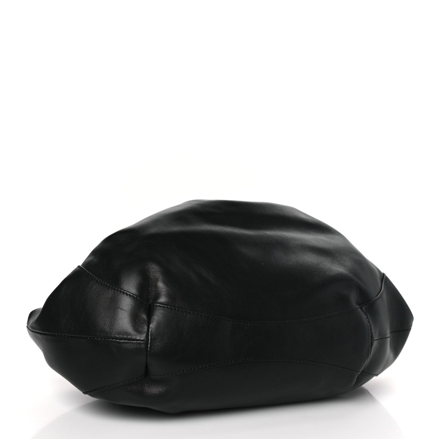 Calfskin Kenny Shoulder Bag Black