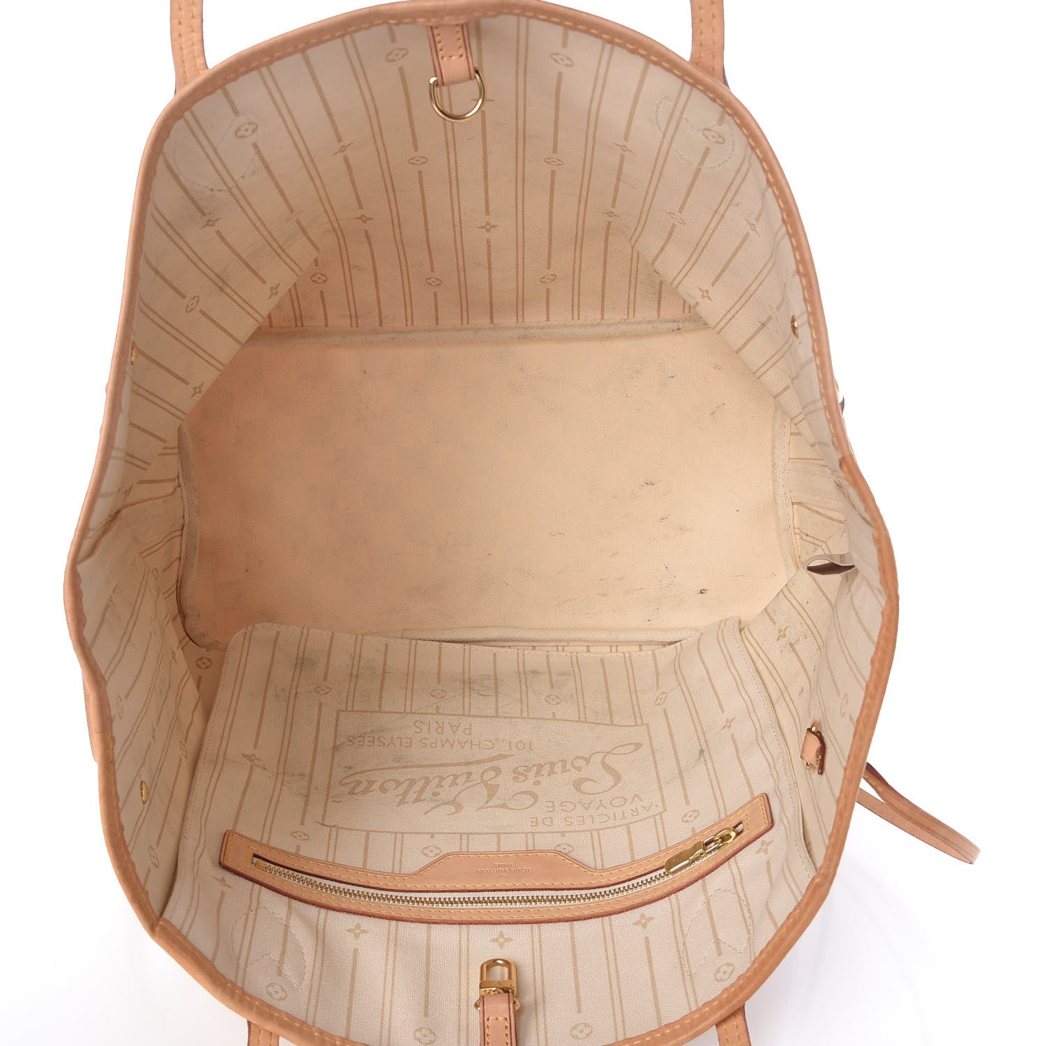 Louis Vuitton Damier Azur Neverfull MM 5 of 11