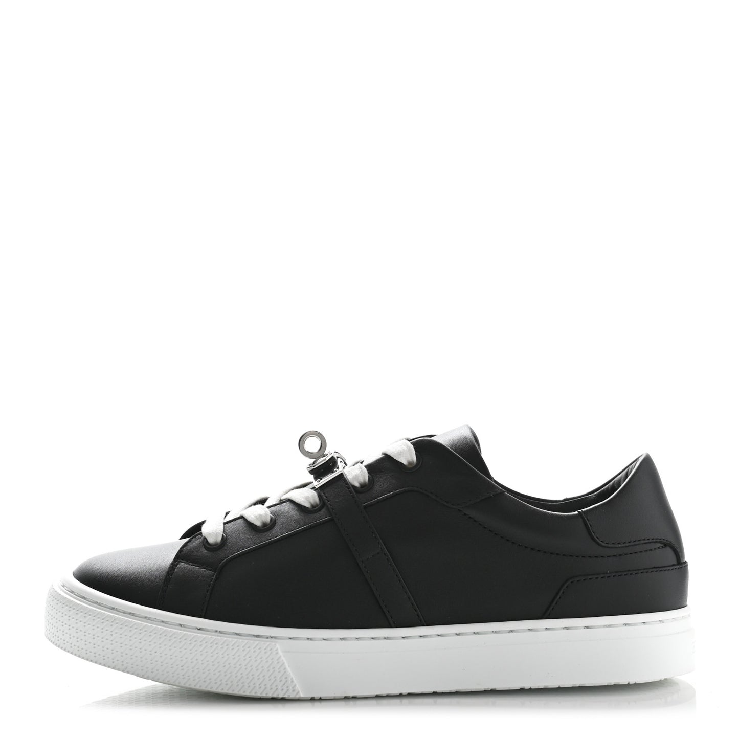 Calfskin Day Sneakers 37 Black