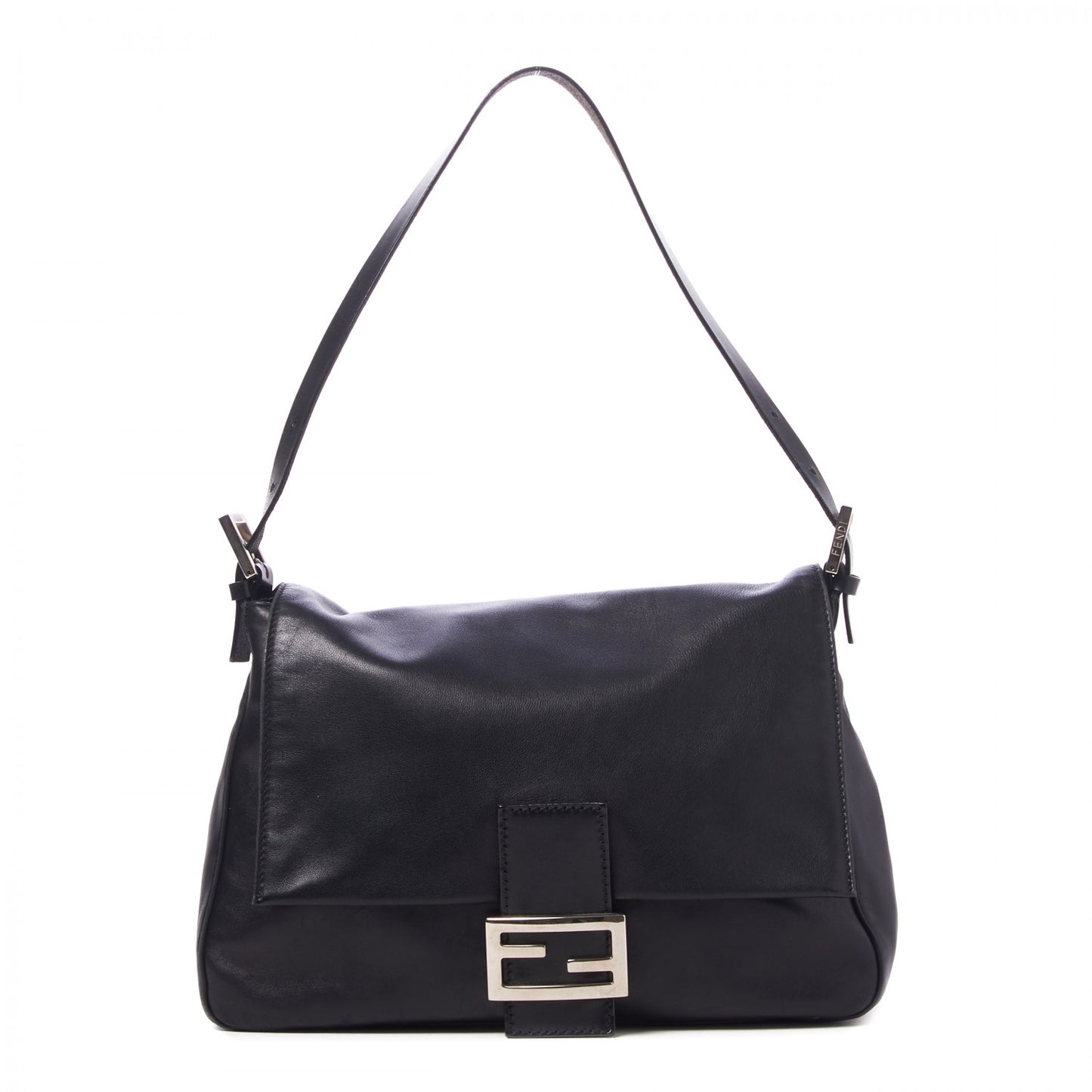 Lambskin Mama Baguette Black