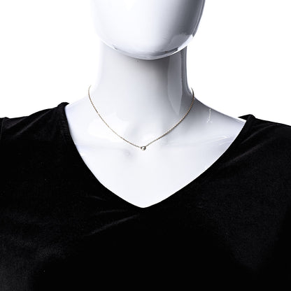 Cartier 18K Pink Gold Diamond LM D'Amour Pendant Necklace 2 of 5