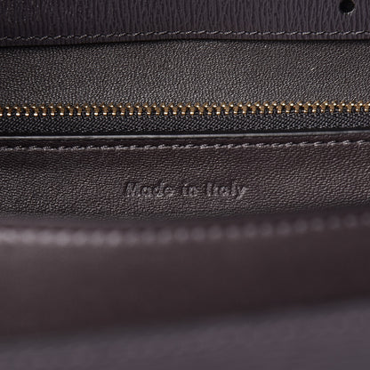 Celine Liege Calfskin Medium Classic Box Flap Bag Liquorice 7 of 10