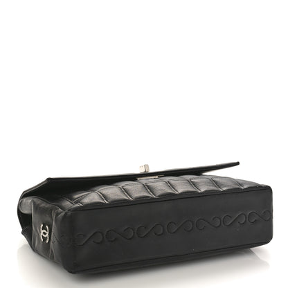 Chanel Lambskin Quilted Mademoiselle Flap Black 4 of 10