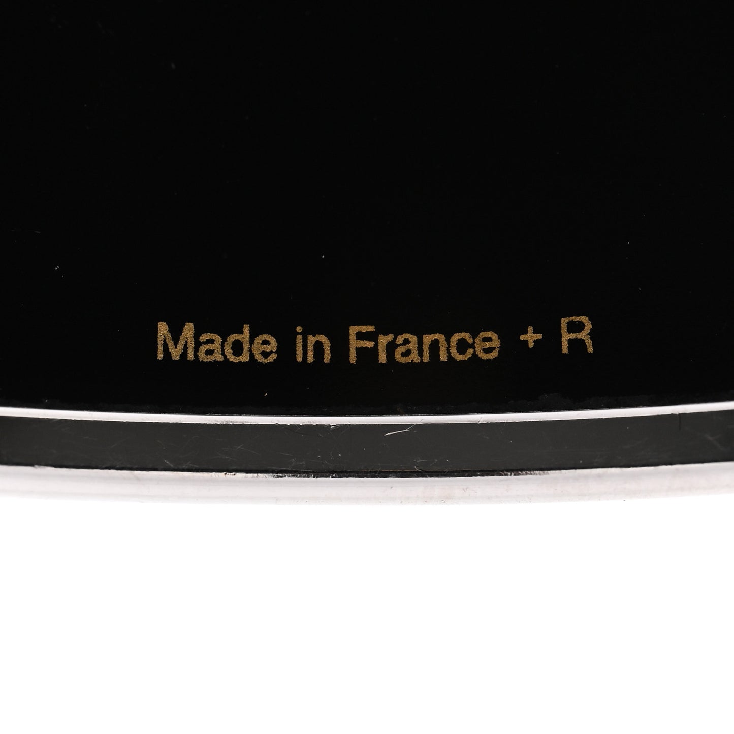 Enamel Printed Extra Wide Caleche Bracelet 70 Black