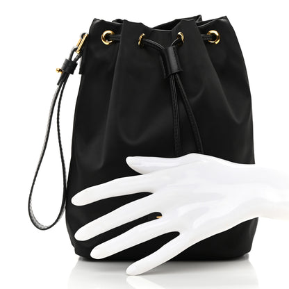 Tom Ford Nylon Small Disco Bucket Bag Black 2 of 10