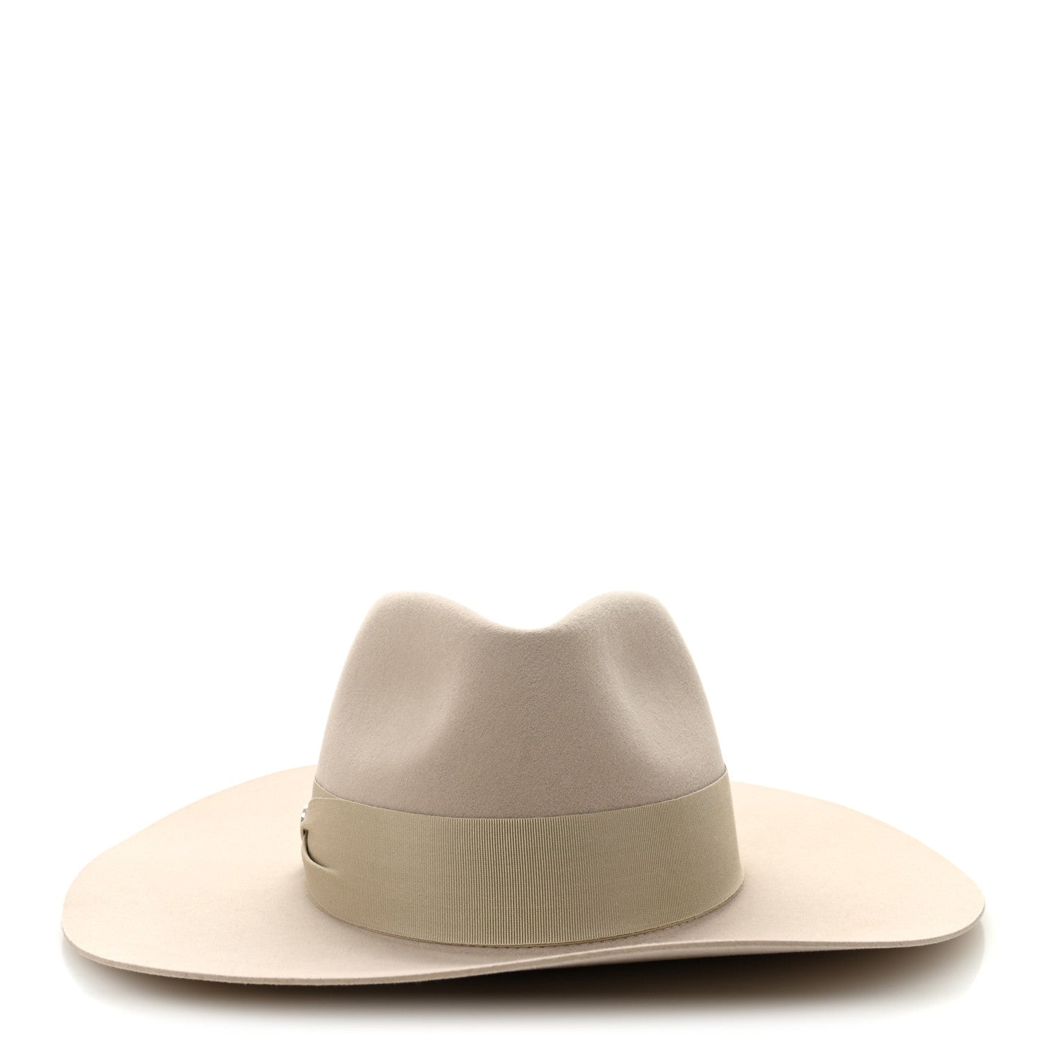 Hermes Rabbit Felt Coeur Hat 56 Beige Perle 4 of 8