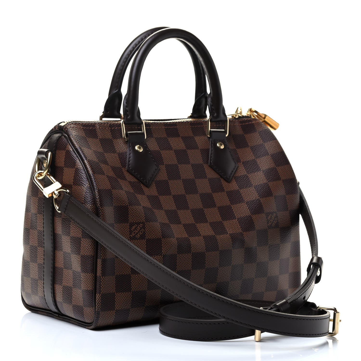 Louis Vuitton Damier Ebene Speedy Bandouliere 25 4 of 9