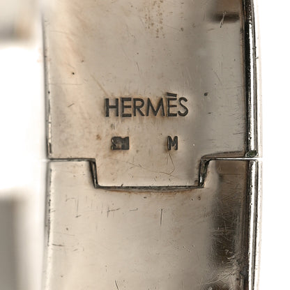 Hermes Enamel Wide Clic Clac H Bracelet M Black 4 of 5