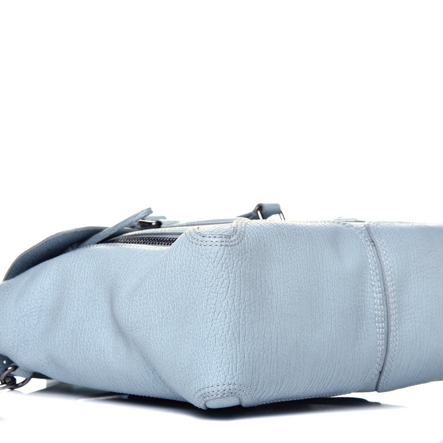 3.1 Phillip Lim Textured Calfskin Medium Pashli Satchel Light Blue 9 of 10