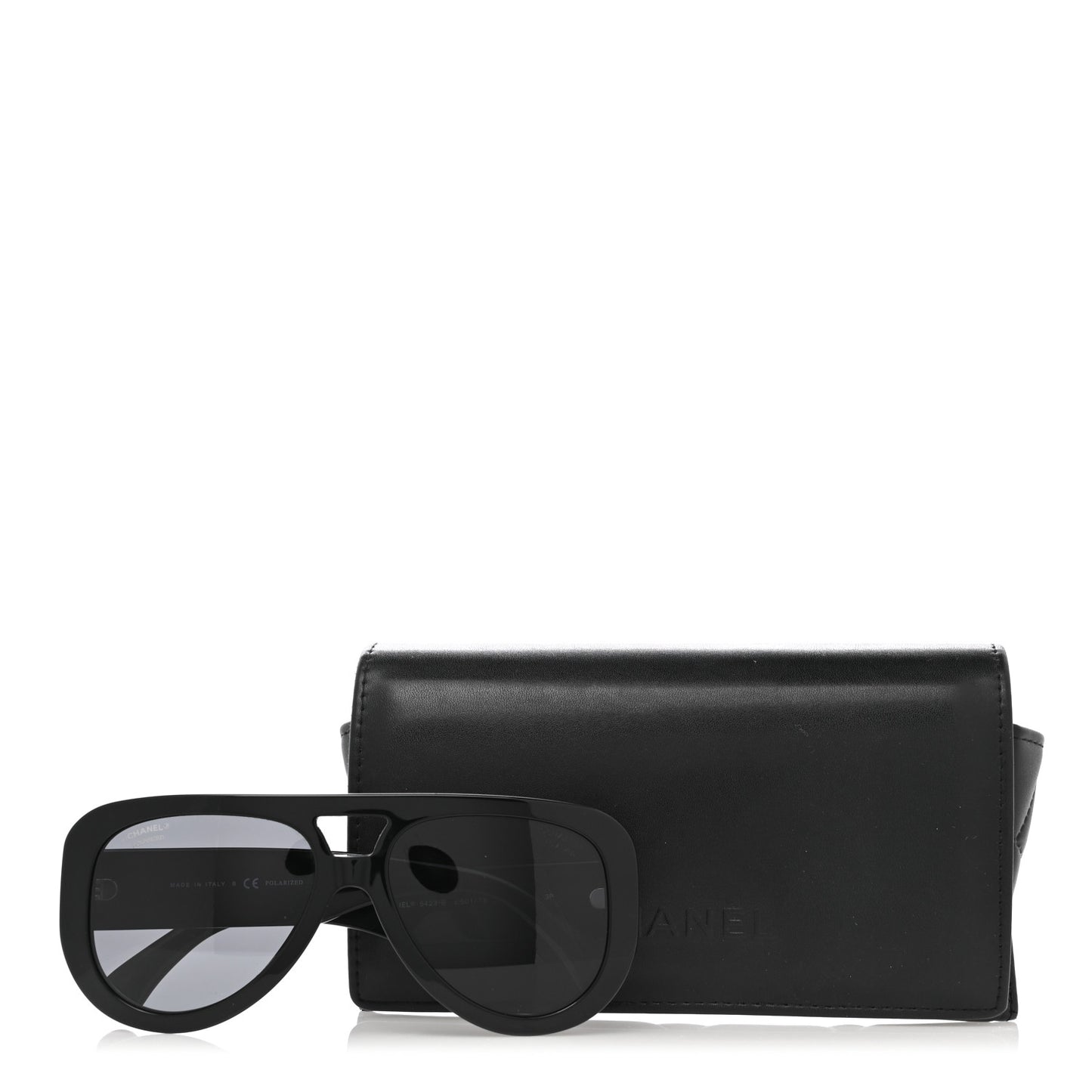 Resin Polarized Sunglasses 5423-B Black
