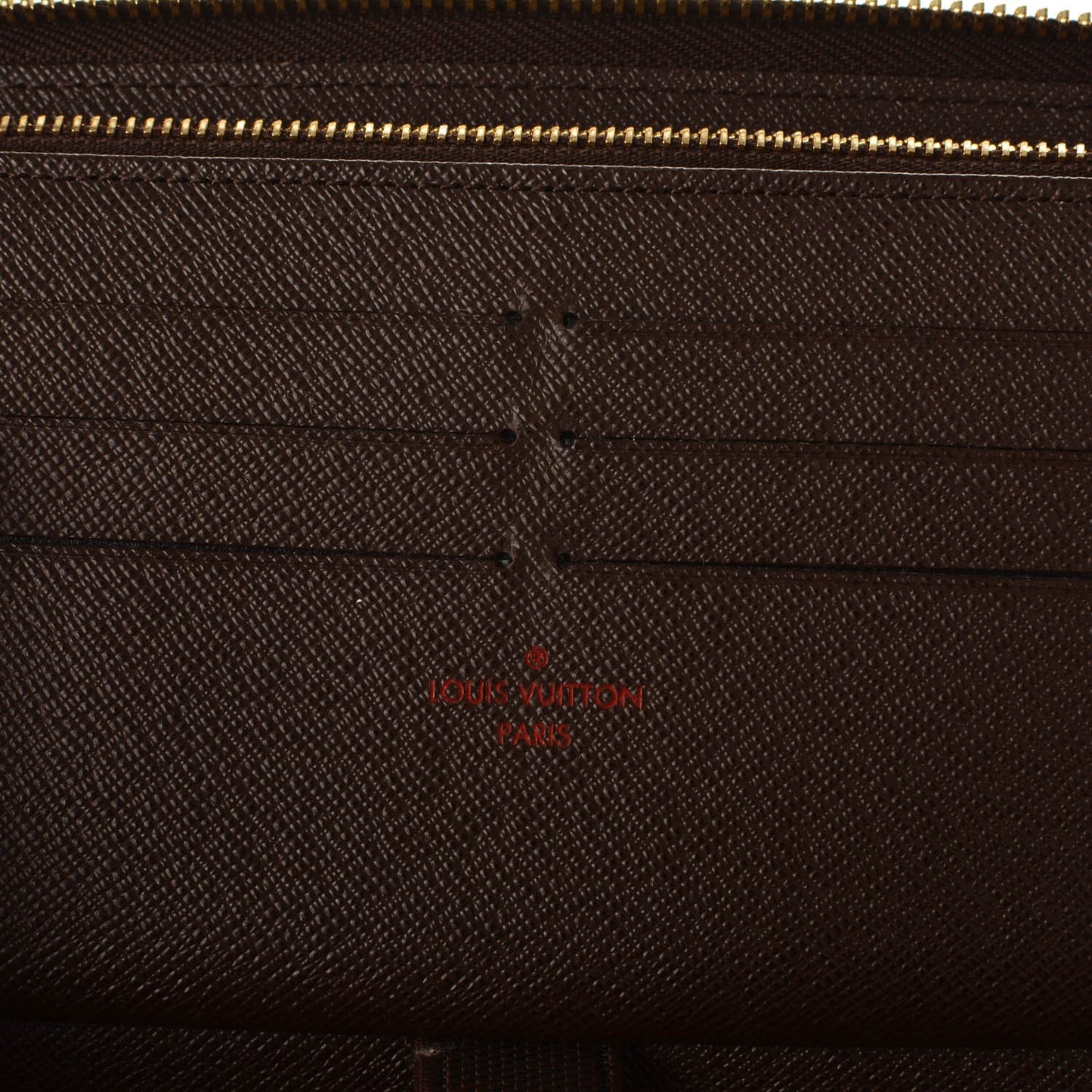 Damier Ebene Zippy Organizer Wallet