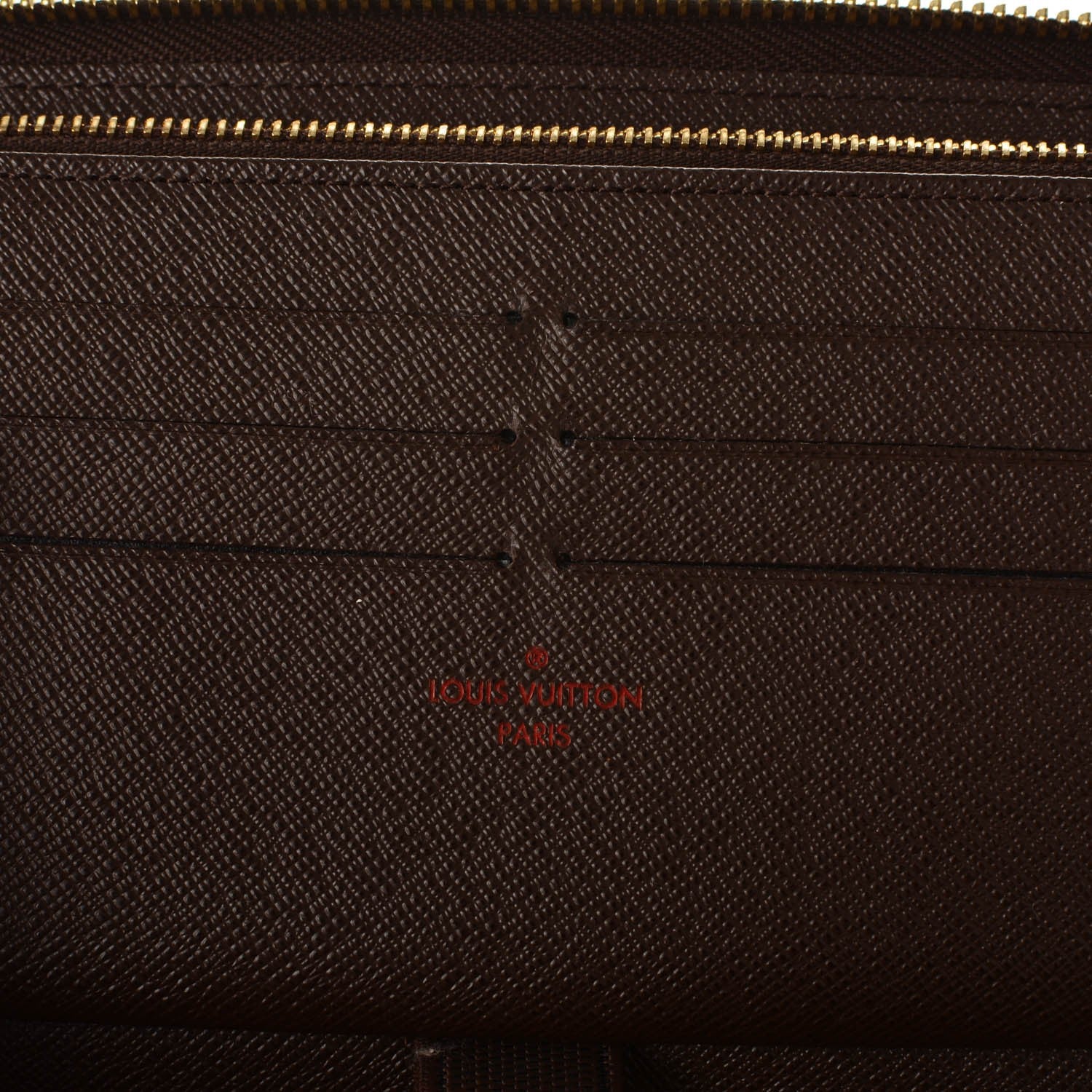 Louis Vuitton Damier Ebene Zippy Organizer Wallet 6 of 7