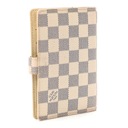 Louis Vuitton Damier Azur Small Ring Agenda Cover 3 of 12