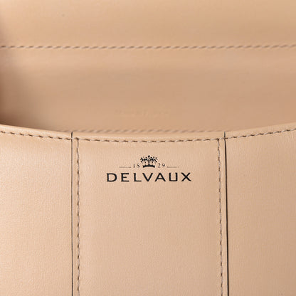 Delvaux Calfskin Mini Brillant Satchel Nude 8 of 10
