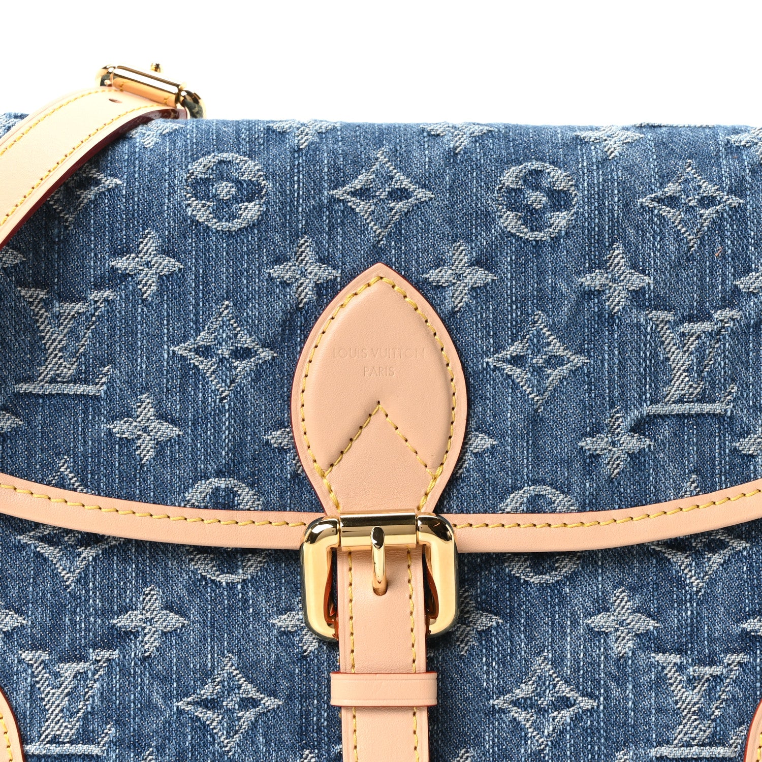 Louis Vuitton Monogram Denim Diane Blue 7 of 9
