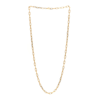 Cartier 18K Yellow Gold SM Santos De Cartier Link Necklace 22" 3 of 5