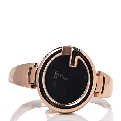 Gucci Stainless Steel 36mm Guccissima Quartz Watch Black 3 of 6