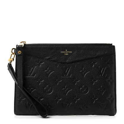 Louis Vuitton Empreinte Pochette Melanie MM Black 1 of 6