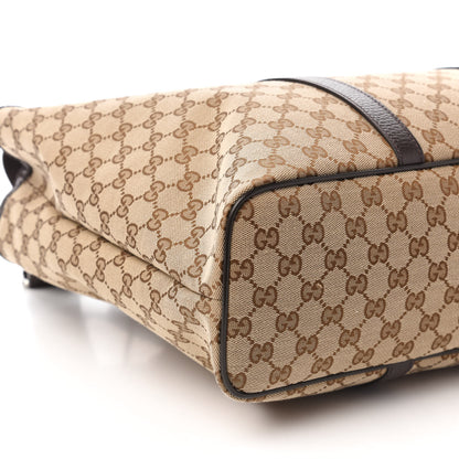 Gucci GG Monogram Large Joy Tote Bag Dark Brown 6 of 10