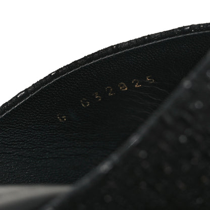 Chanel Fabric Mule Sandals 37 Black 8 of 9