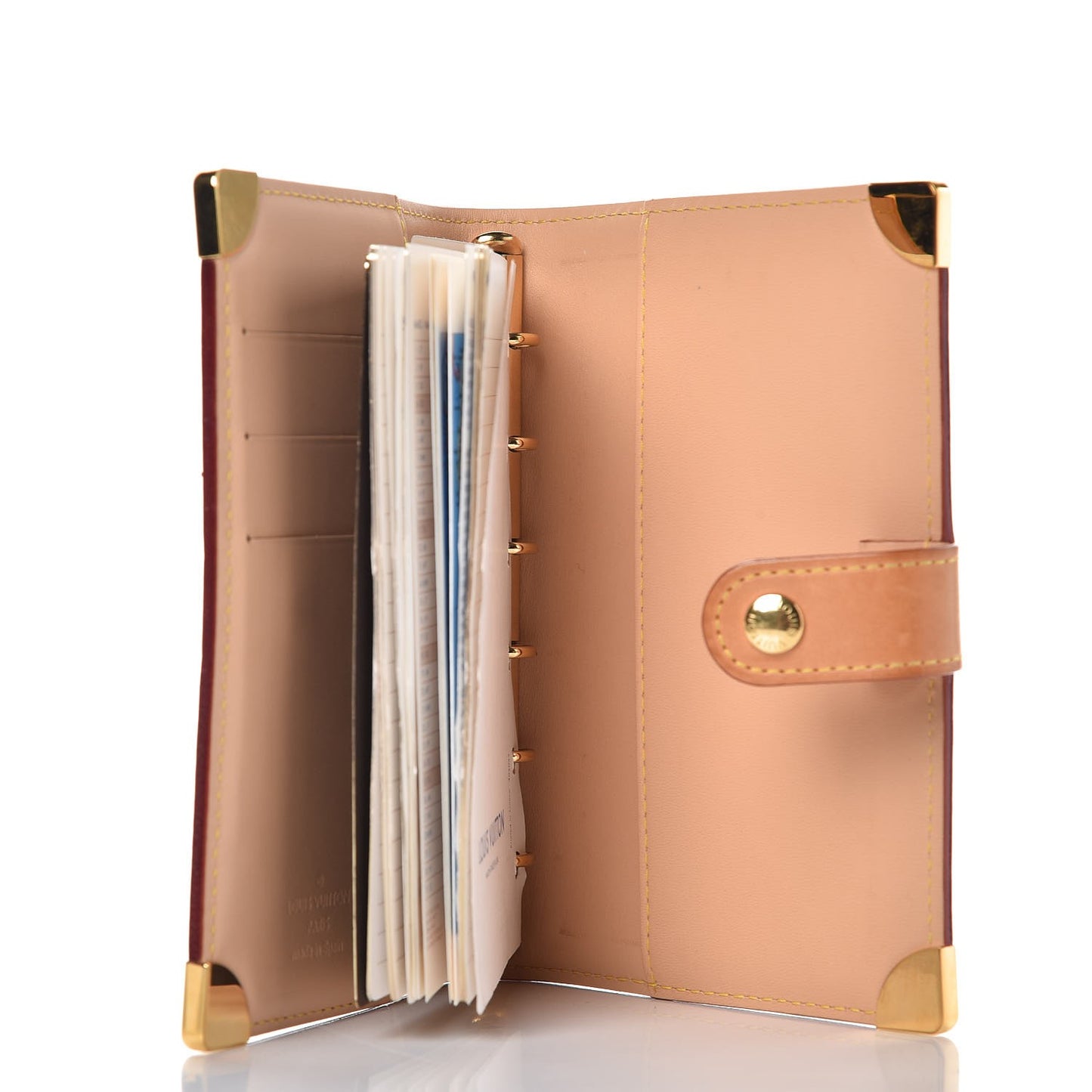 Monogram Multicolor Small Ring Agenda Cover White