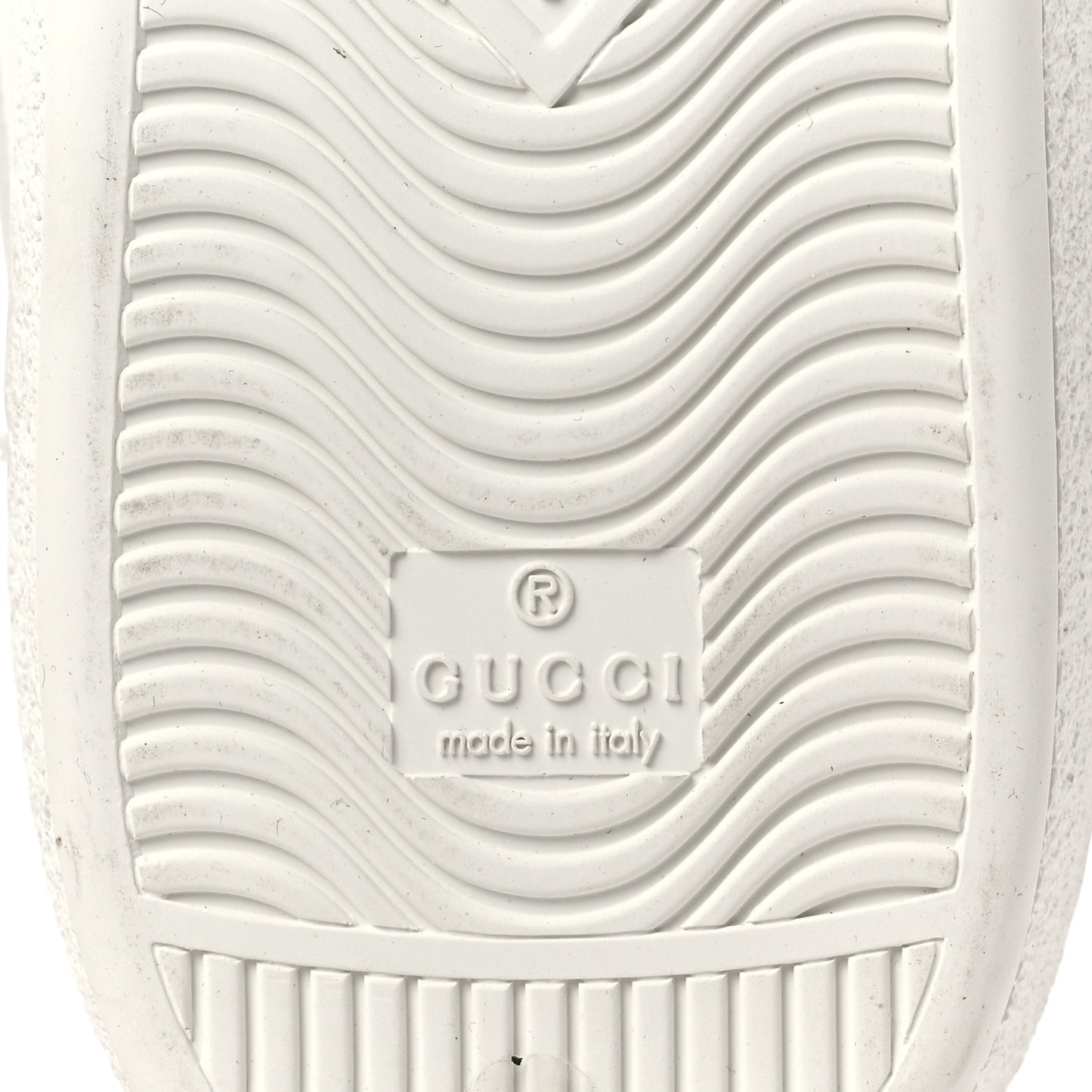 Calfskin Stripe Mens New Ace Sneaker 11 White Ecru Red Flame