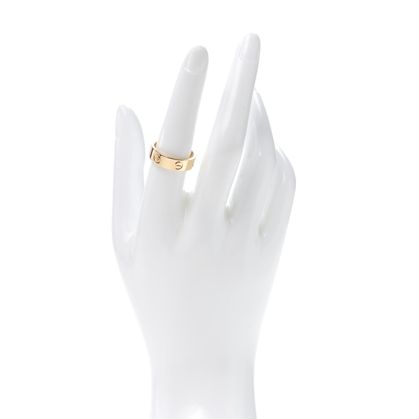 18K Yellow Gold 5.5mm LOVE Ring 56 7.5