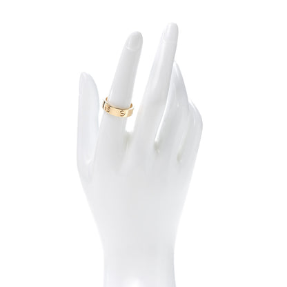 Cartier 18K Yellow Gold 5.5mm LOVE Ring 56 7.5 2 of 6