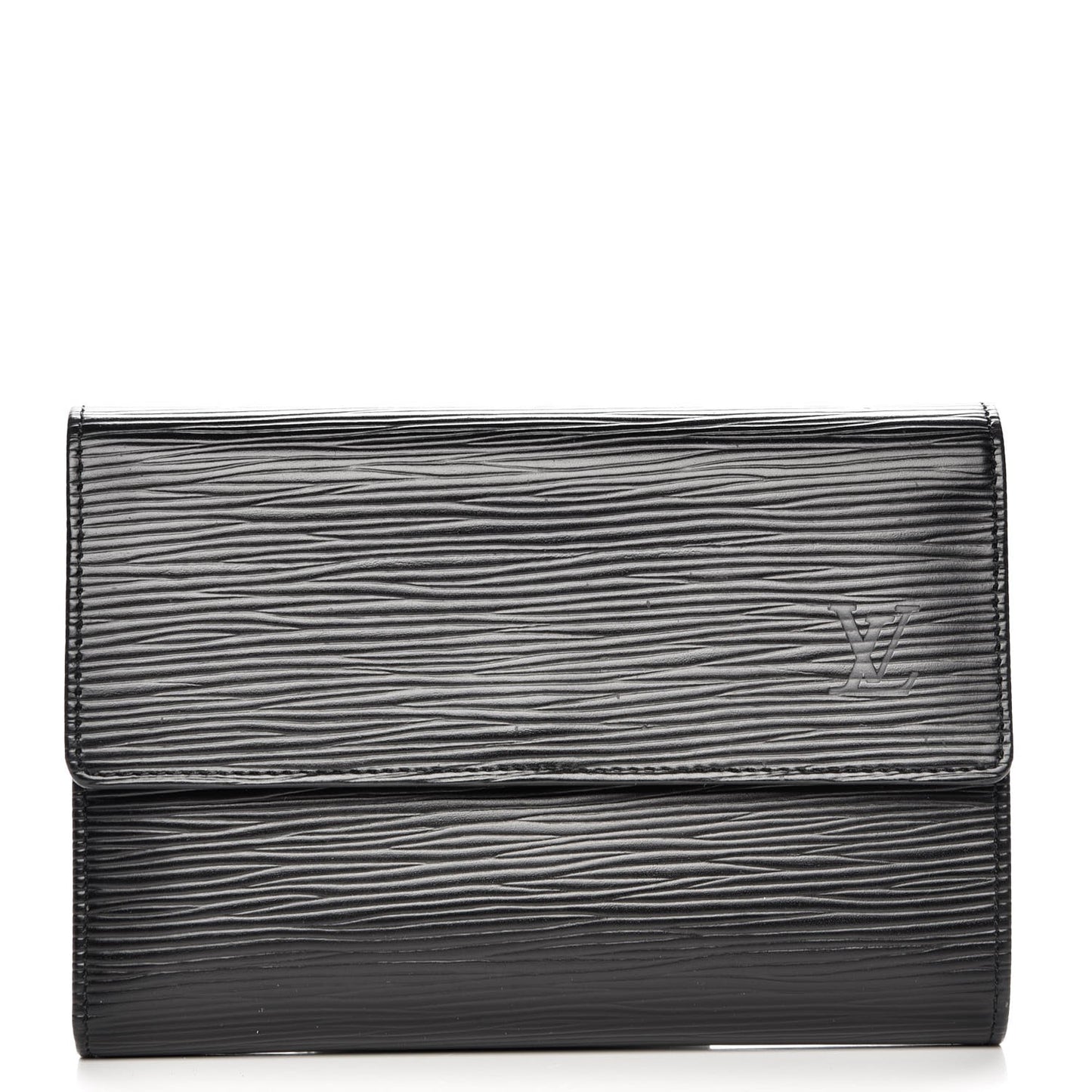 Epi Porte Tresor Etui Papiers Wallet Black