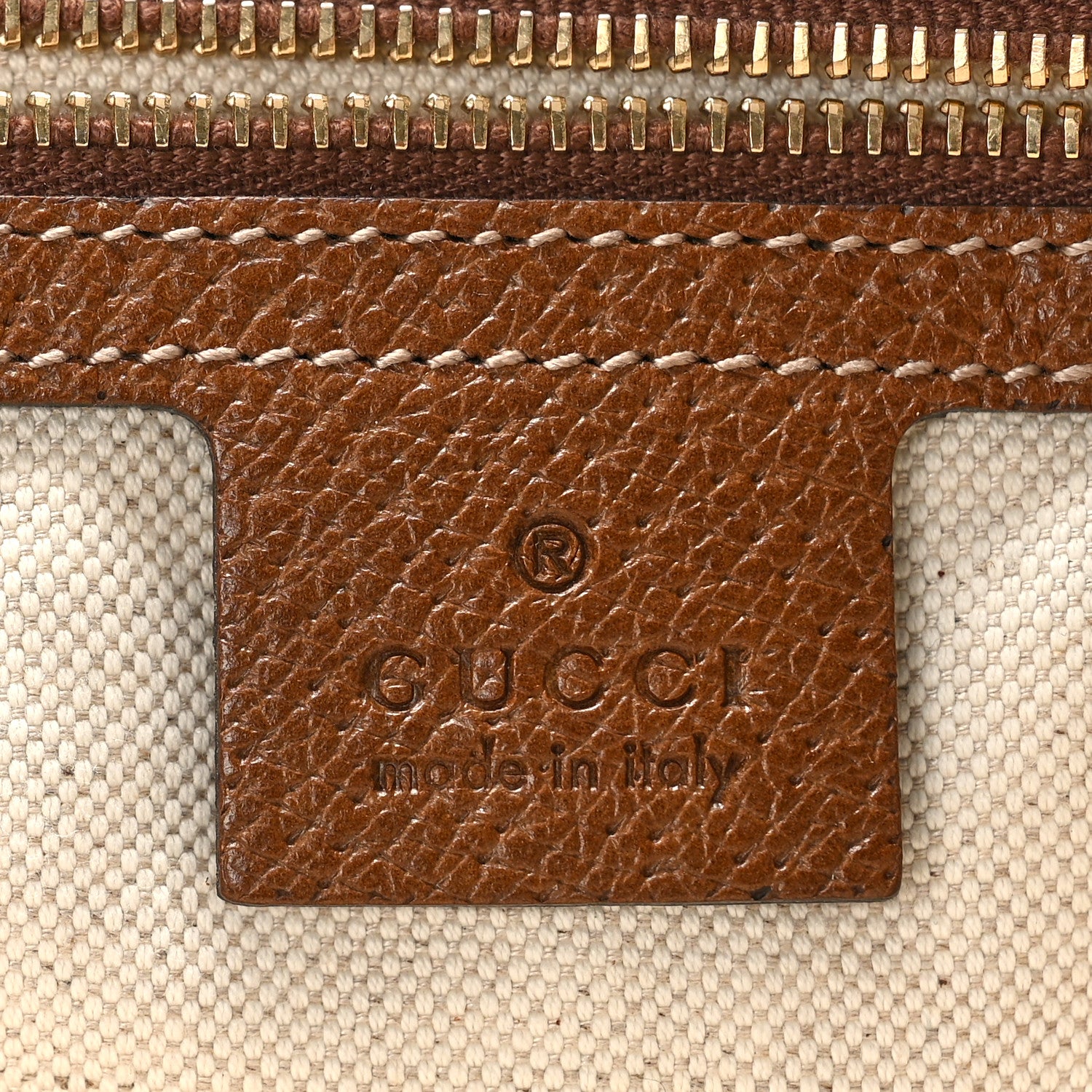 Gucci Monogram Medium Bree Shoulder Bag Beige Tabacco 6 of 9
