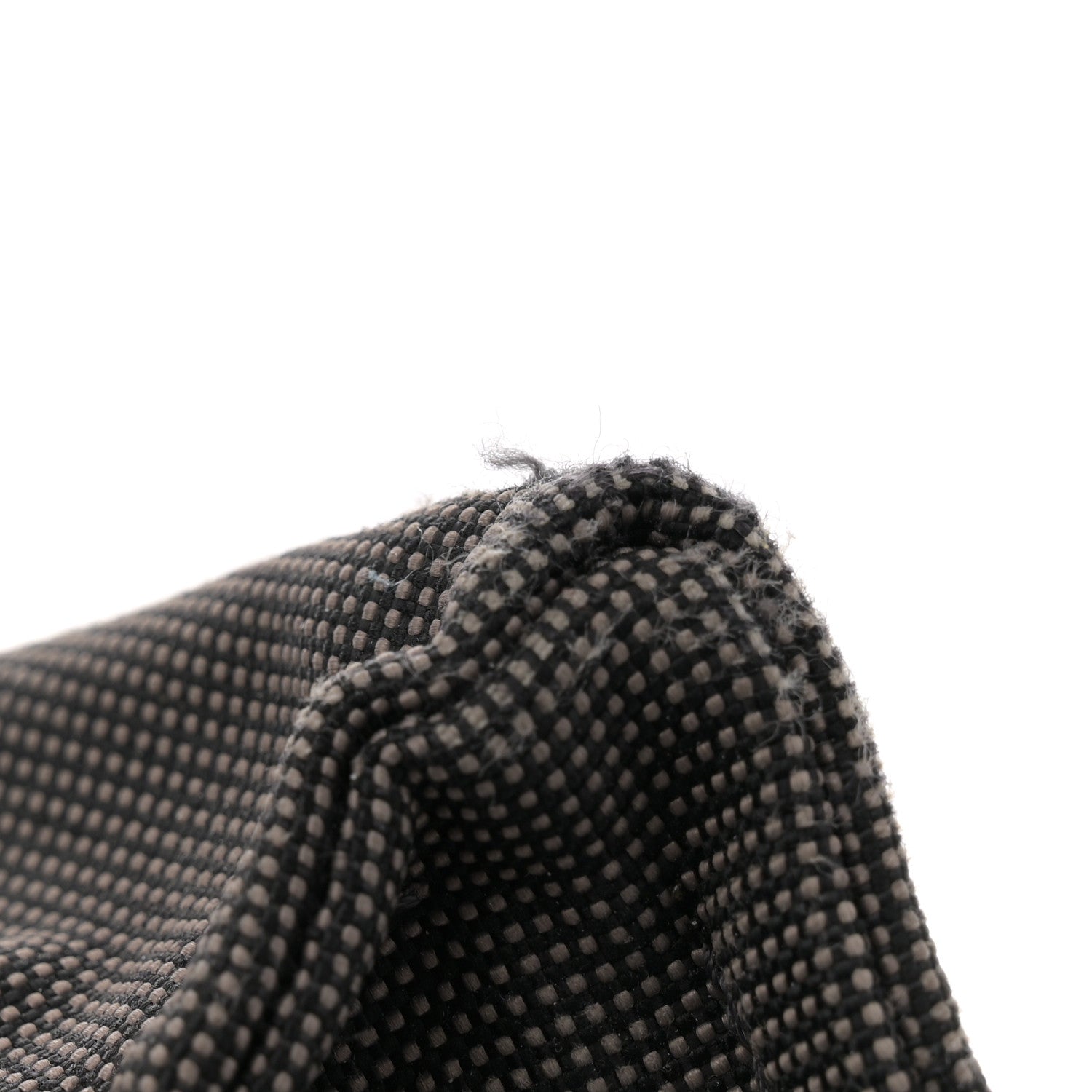 Hermes Canvas Herline MM Tote Grey 11 of 11