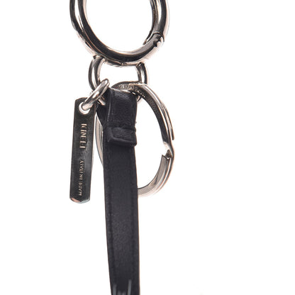 Fendi Mink Fox Fur QuTweet Softweet Bag Bug Charm Azzurro 4 of 4