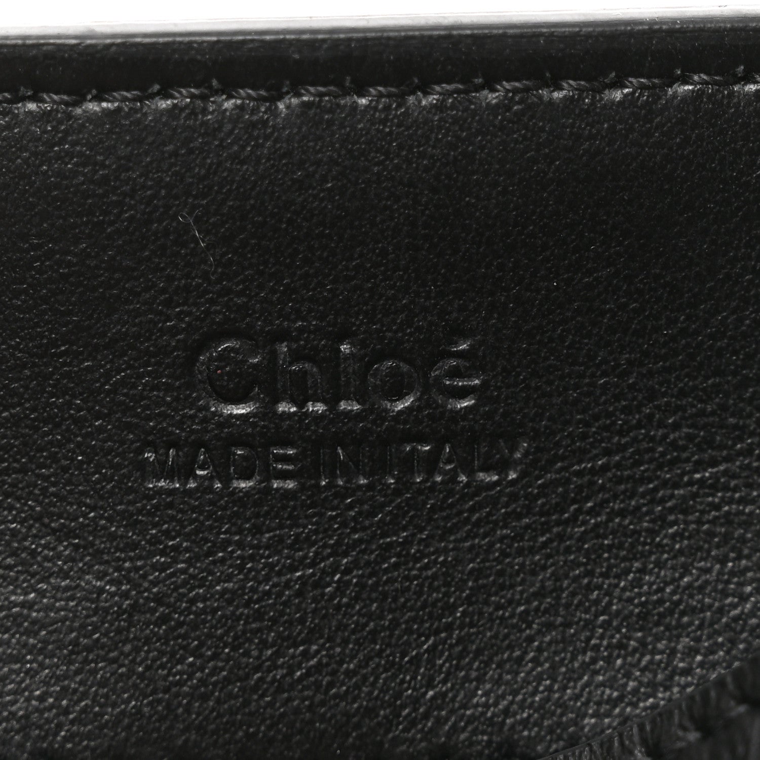Chloe Calfskin Mini Tess Day Bag Black 6 of 9