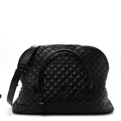 Saint Laurent Calfskin Quilted ES Giant Travel Bag Black 1 of 13