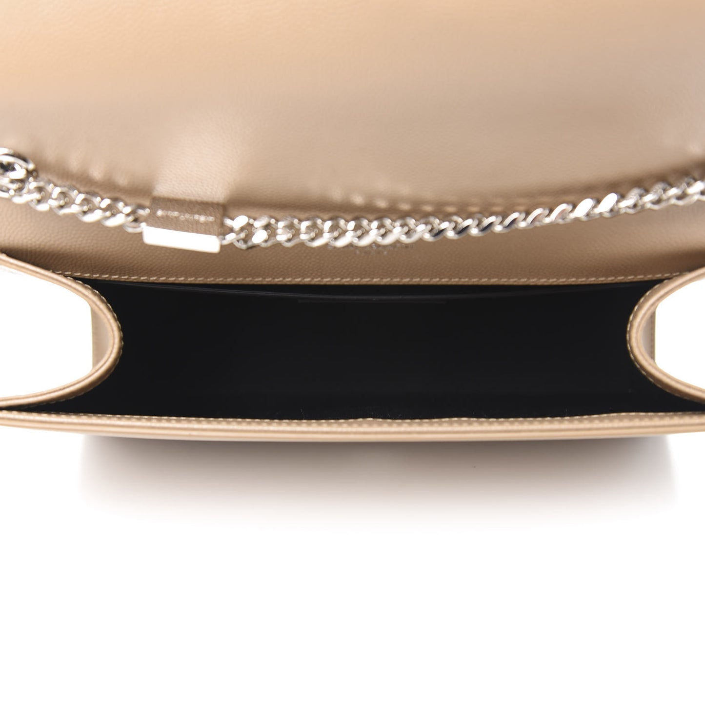 Grain De Poudre Medium Monogram Kate Satchel Dark Beige