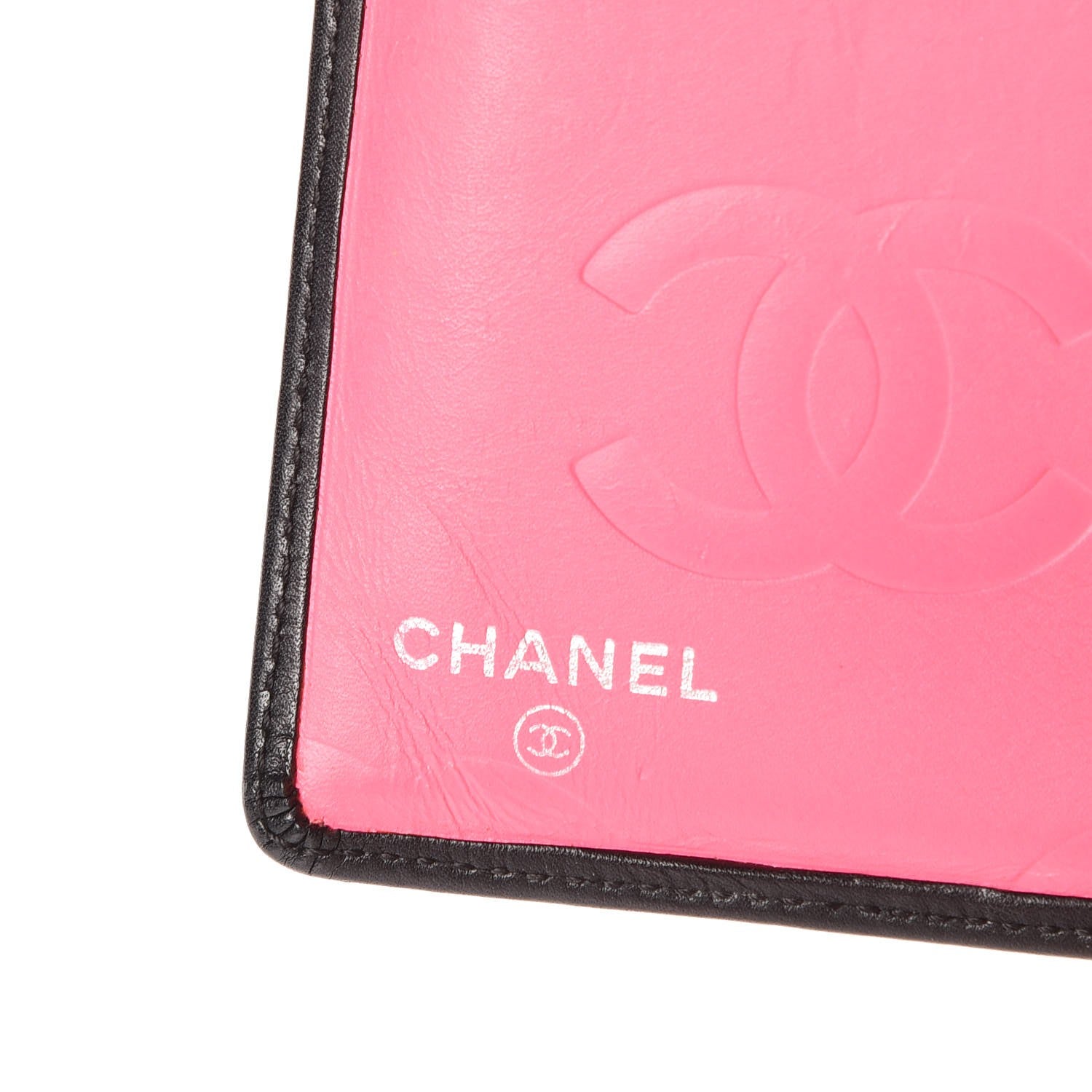 Chanel Calfskin Quilted Cambon Yen Wallet Black 6 of 10