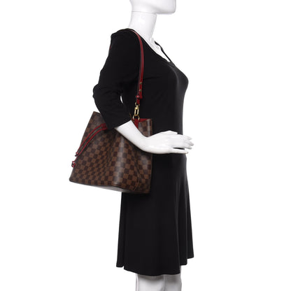 Louis Vuitton Damier Ebene Neonoe MM Cherry Berry 2 of 10