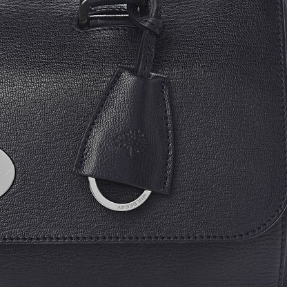 Mulberry Glossy Goatskin Medium Del Rey Satchel Midnight Blue 12 of 12