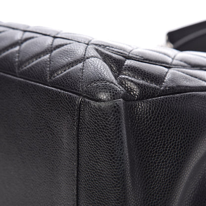 Chanel Caviar Quilted Grand Shopping Tote GST Black 14 of 15