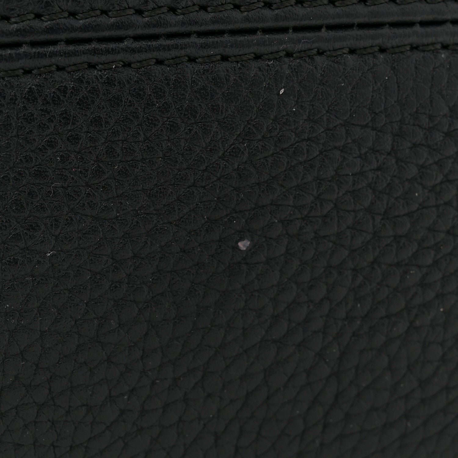 Alexander McQueen Pebbled Calfskin Mini Skull Padlock Zip Around Tote Black 13 of 13