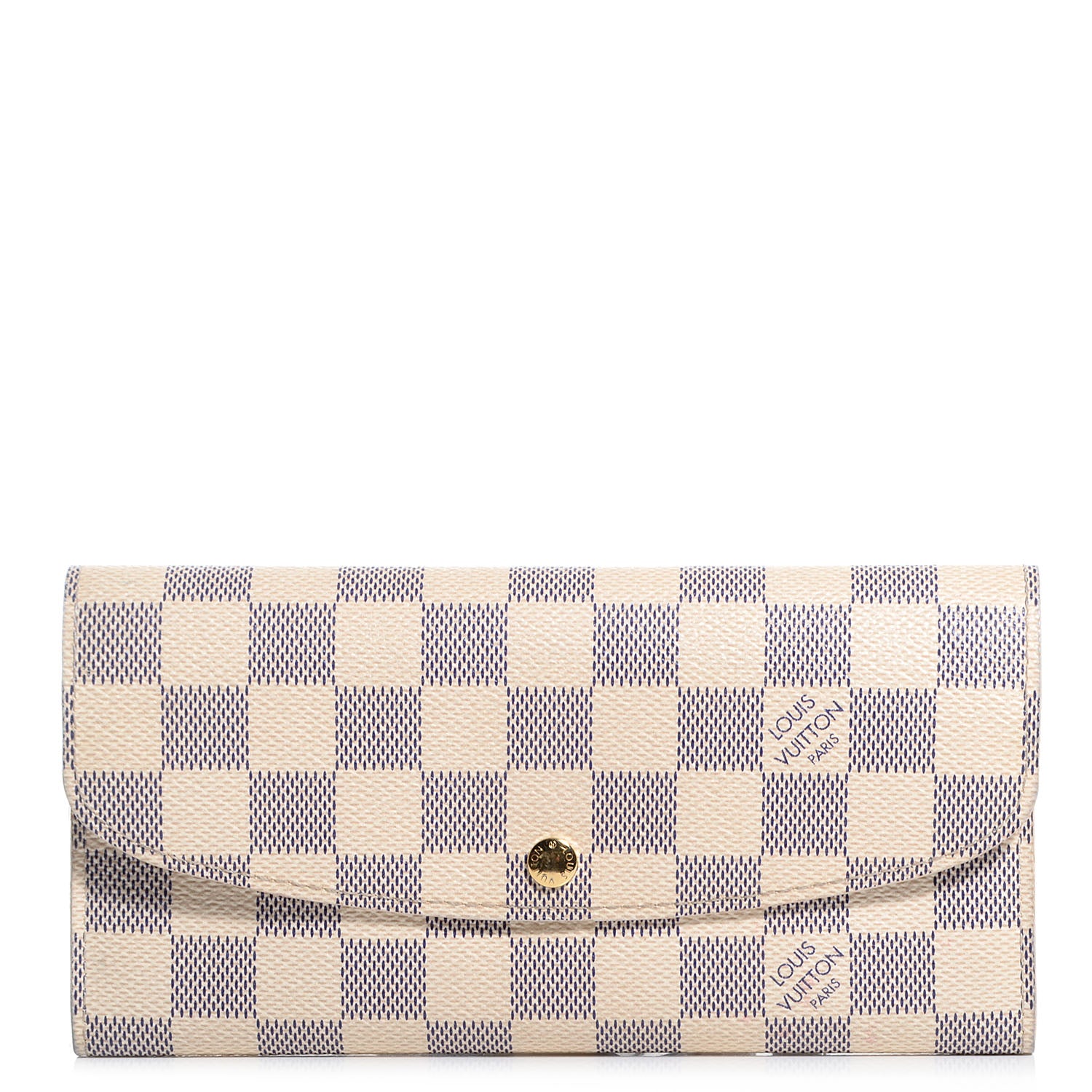 Louis Vuitton Damier Azur Emilie Wallet 1 of 8