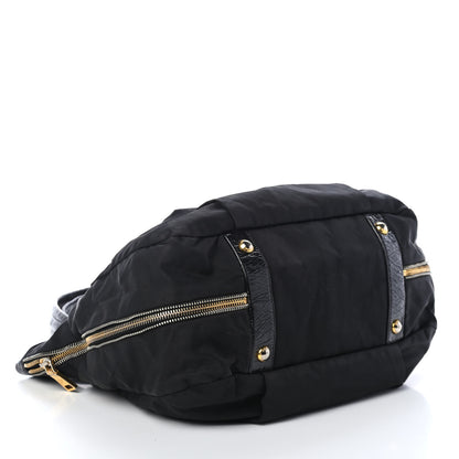 Prada Tessuto Nylon Spazzolato Tote Black 3 of 4