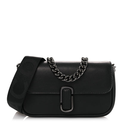 Marc Jacobs Calfskin Mini The J Marc Shoulder Bag Black 2 of 10