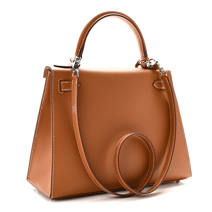 Hermes Epsom Kelly Sellier 28 Gold 3 of 11