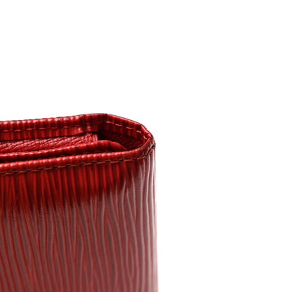 Louis Vuitton LOUIS VUITTON Epi Porte Tresor International Wallet Castillan Red 12 of 12