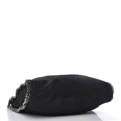 Stella McCartney Shaggy Deer Small Falabella Fold Over Tote Black 5 of 10