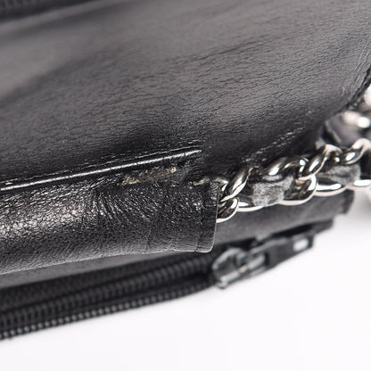 Chanel Caviar CC Wallet on Chain Black 8 of 15