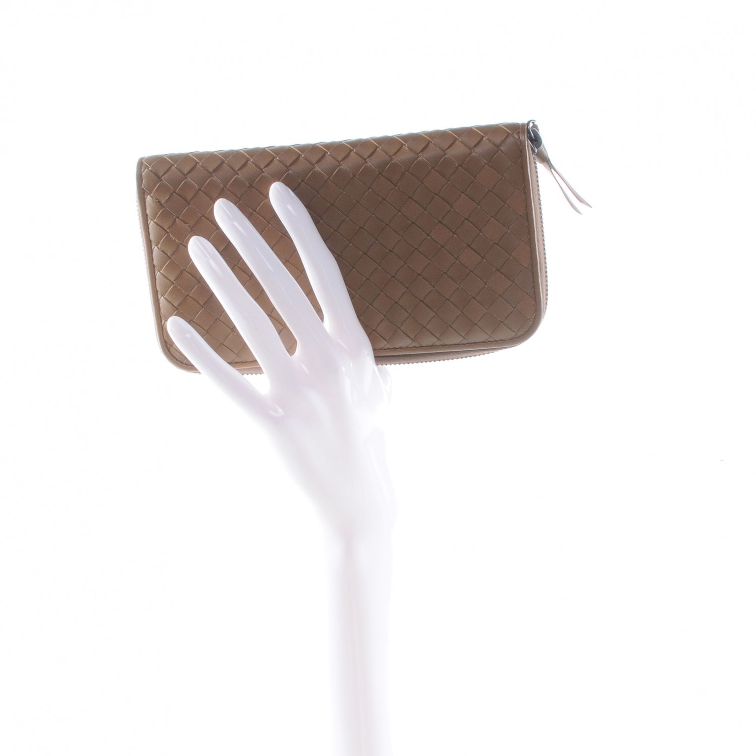 Bottega Veneta Nappa Intrecciato Zip Around Wallet Edoardo 2 of 8
