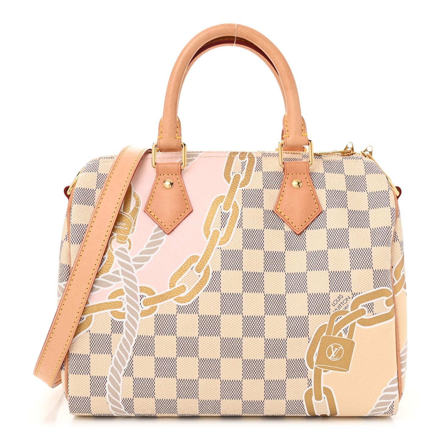 Damier Azur Nautical Speedy Bandouliere 25