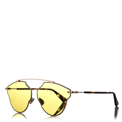 Christian Dior So Real Pop Sunglasses Yellow 1 of 8